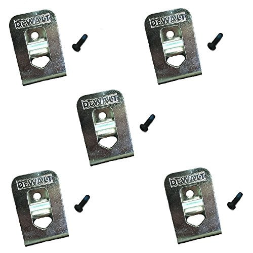 5 Pack DeWalt N169778 OEM Belt Clip/Hook for 20V Max DCD980 DCD985 DCD980L2 DCD985L2 5 Pack DeWalt N169778 OEM Belt Clip/Hook for 20V Max DCD980 DCD985 DCD980L2 DCD985L2